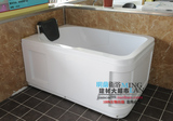 单人长方形冲浪浴缸按摩浴缸按摩缸冲浪缸1.2米亚克力小尺寸首选