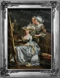 纯手绘油画 古典人物油画 名将画 欧洲贵妇油画 高档贵族油画