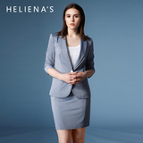 海兰丝2016夏装新款纯色半身裙女士职业气质套装半裙短款包臀裙