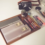 容易呆呆 日本代购 无印良品MUJI 铝制笔盒 聚丙烯_笔盒