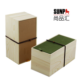 木制茶叶包装礼盒普洱散茶包装绿茶叶包装盒通用木盒茶叶罐礼品盒