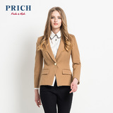 PRICH衣恋旗下女装 16新品修身单扣女式西装外套PRJK62402M