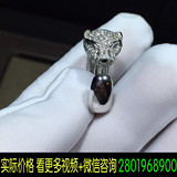 正品代购 Cartier/卡地亚戒指纯18k金男女情侣对戒豹子镶钻指环
