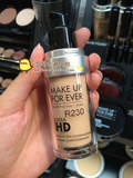 香港专柜 新版Make up forever浮生若梦 HD高清晰无痕粉底液30ml