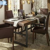 板式餐桌多功能伸缩折叠简约现代钢化玻璃餐台正方形餐桌餐椅组合