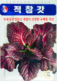 紫芥菜种子韩国原装特菜种子深色蔬菜种子泡菜包饭专用品种7克装