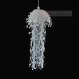 个性创意水母吊灯简约PVC餐厅客厅吊灯休闲室咖啡厅酒店工程灯具