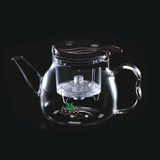 台湾正品76高档飘逸杯自动过滤泡茶壶耐热玻璃花茶具全拆洗玲珑杯