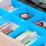 创意自由组合塑料隔板整理格搁板衣柜抽屉内衣袜子分类隔断收纳盒