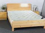 杭州市区包送货安装 松木床 实木床 双人床 木板床1.5 1.8米