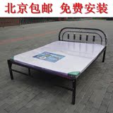 特价铁艺床1.2米1.5米1.8米可调高低 单人床 双人床 铁架床