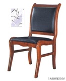 高档办公实木红木橡木欧式休闲椅真皮韩皮会议椅特价厂家直销