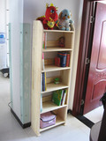 包邮松木家具实木书柜书架家居自由组合儿童书柜幼儿园多层置物架
