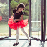 韩国正品代购儿童舞蹈女孩女童练功服芭蕾舞裙蓬蓬裙舞台演出艺术