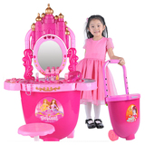 孩公主化妆台生日礼物女童玩具2-3-4-5-6岁过家家儿童梳妆台小女