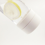 简约韩国学生随身杯茶花情侣水杯便携随手杯水瓶柠檬杯子塑料创意