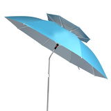 2米超轻伞钓鱼伞地插折叠万向可折叠防雨遮阳伞 超轻折叠携带方便