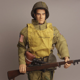 兵人模型1:6玩具限量包邮 美国大兵 军事模型武器 二战德军送男孩