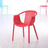 简约户外彩色座椅个性时尚塑料餐厅椅子创意现代酒吧椅咖啡厅餐椅