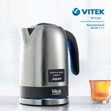 Vitek日本304不锈钢大容量家用进口电热水壶烧水壶煲水壶自动断电