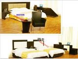 贵阳酒店宾馆单标间客房家具床架床头靠床垫电视柜挂衣板全套