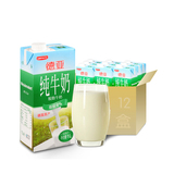 【天猫超市】德国进口牛奶 德亚脱脂牛奶1Lx12 纯牛奶
