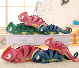 情人节礼物变色龙蜥蜴公仔毛绒玩具鳄鱼公仔创意抱枕玩偶圣诞礼品