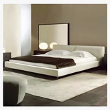 床布艺床双人床北欧宜家软包床布床1.5米1.8米小户型床特价床