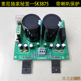 SK3875 发烧功放板 2.0成品板 带喇叭保护板 功率大于LM1875T