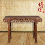 博瑶明清红木家具鸡翅木琴台琴桌中式仿古琴桌全实木画案画台琴案