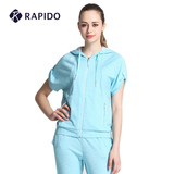 Rapido专柜正品 春夏新款女士蝙蝠短袖混色运动上衣CP5376005