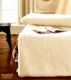 正品100%纯羊毛床垫加厚保暖床褥子1.8米垫被学生单双人