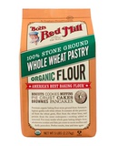 包邮美国进口Bob's Red Mill有机低筋面粉蛋糕粉烘焙面包粉2.27kg