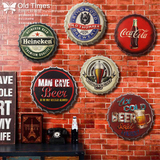 个性创意瓶盖复古啤酒瓶盖墙饰墙面酒吧装饰咖啡厅挂件壁饰铁皮画