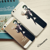原创蝙蝠侠小丑joker苹果6s iphone6plus 5se透明保护套手机壳