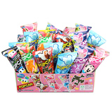 日本进口零食品 固力果glico迪士尼米奇头棒棒糖有机糖果整盒30支