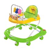 利贝乐宝宝学步车带音乐多功能6-18个月婴儿助步车防侧翻折叠特价