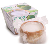 泰国椰青新鲜椰子2个装 进口新鲜水果椰子果冻布丁 零食特产椰奶