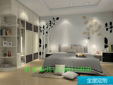 北京卧室衣柜全屋设计家具定制环保露水河正品实木生态复合多层板