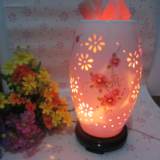 喜马拉雅S级床头温馨装饰夜灯中式创意时尚台灯 水晶陶瓷盐灯卧室