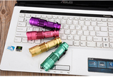外线灯PAISEN 测试荧光剂检测笔 365nm紫光手电筒 专用白光验钞紫