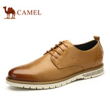 Camel/骆驼男鞋 春季时尚英伦牛皮系带男皮鞋