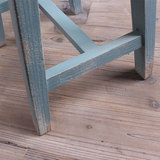 凳创意餐厅餐桌凳子杉木凳子复古酒吧凳时尚咖啡屋椅子店铺实木圆
