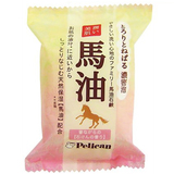 日本原装Pelican天然马油皂洁面皂80g*超保湿无添加*超浓密泡沫
