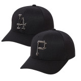 韩国代购正品MLB黑帽匹兹堡P道奇队LA棒球帽遮阳帽男女调节款情侣