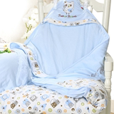婴儿抱被 包被 春夏季新生宝宝用品 夏天抱毯毯子薄款