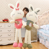 小女孩子玩具兔娃娃3-4-5-6-7-8岁大号布娃娃兔 益智生日礼物