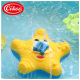 cikoo婴儿玩具宝宝洗澡玩水戏水电动花洒海星喷水儿童玩具