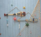 美式乡村复古怀旧地中海混搭实木船桨装饰挂钩壁饰挂饰墙面装饰品