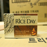 箱起4.3 批发 韩国大米皂 润 思美兰Rice Day洁面皂 泡沫丰富细腻